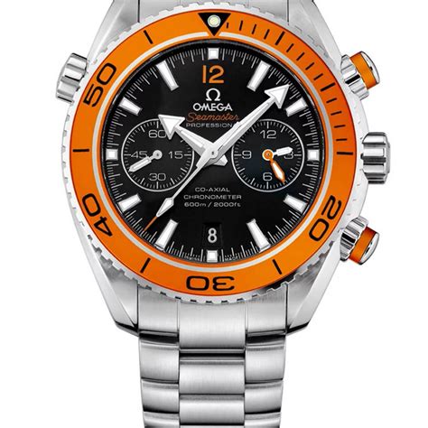 omega seamaster planet orange chronograph